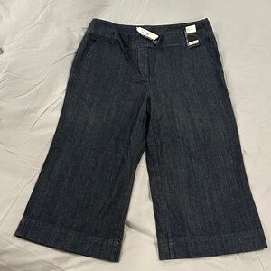 New York & Company Dark Denim Capris